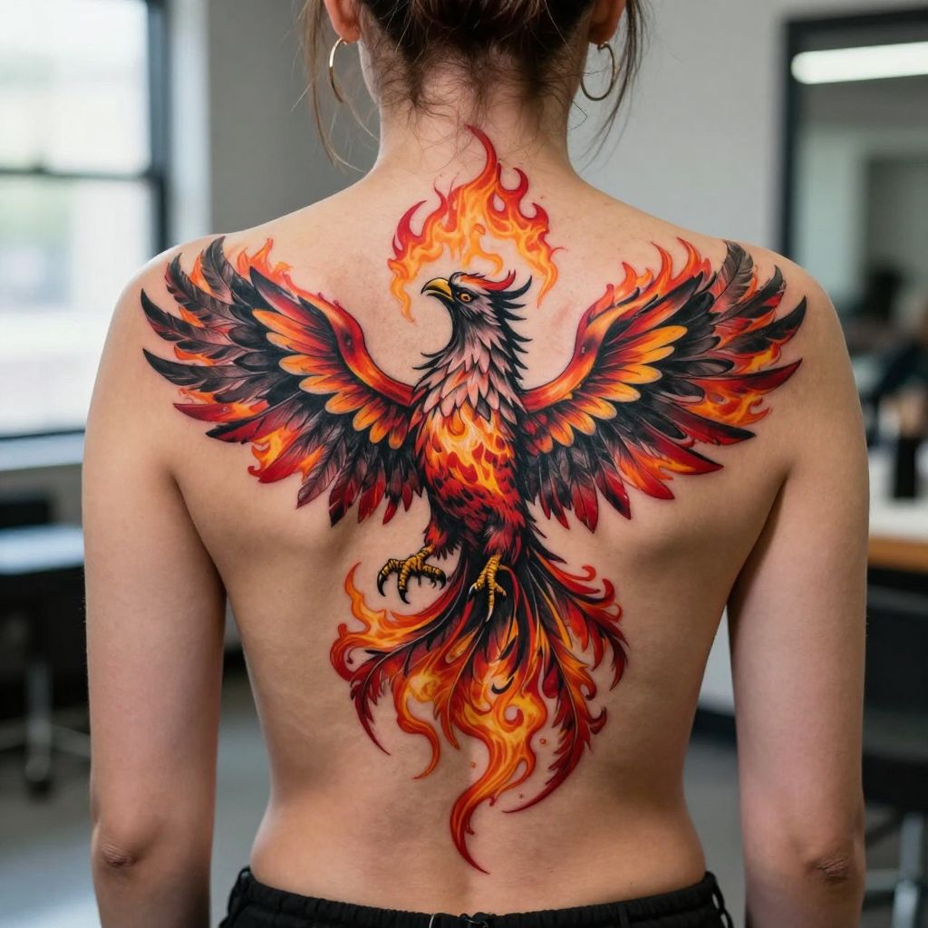 Big Bold Phoenix Rising