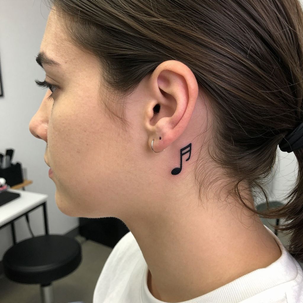 Minimalist Music Note