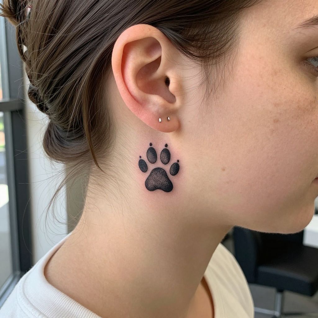 Cute Paw Print