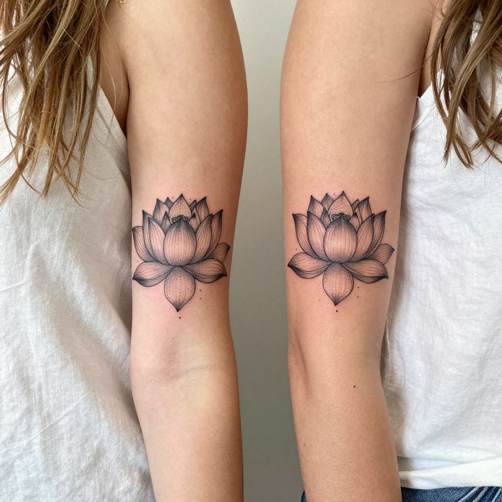 Tiny Lotus Pair
