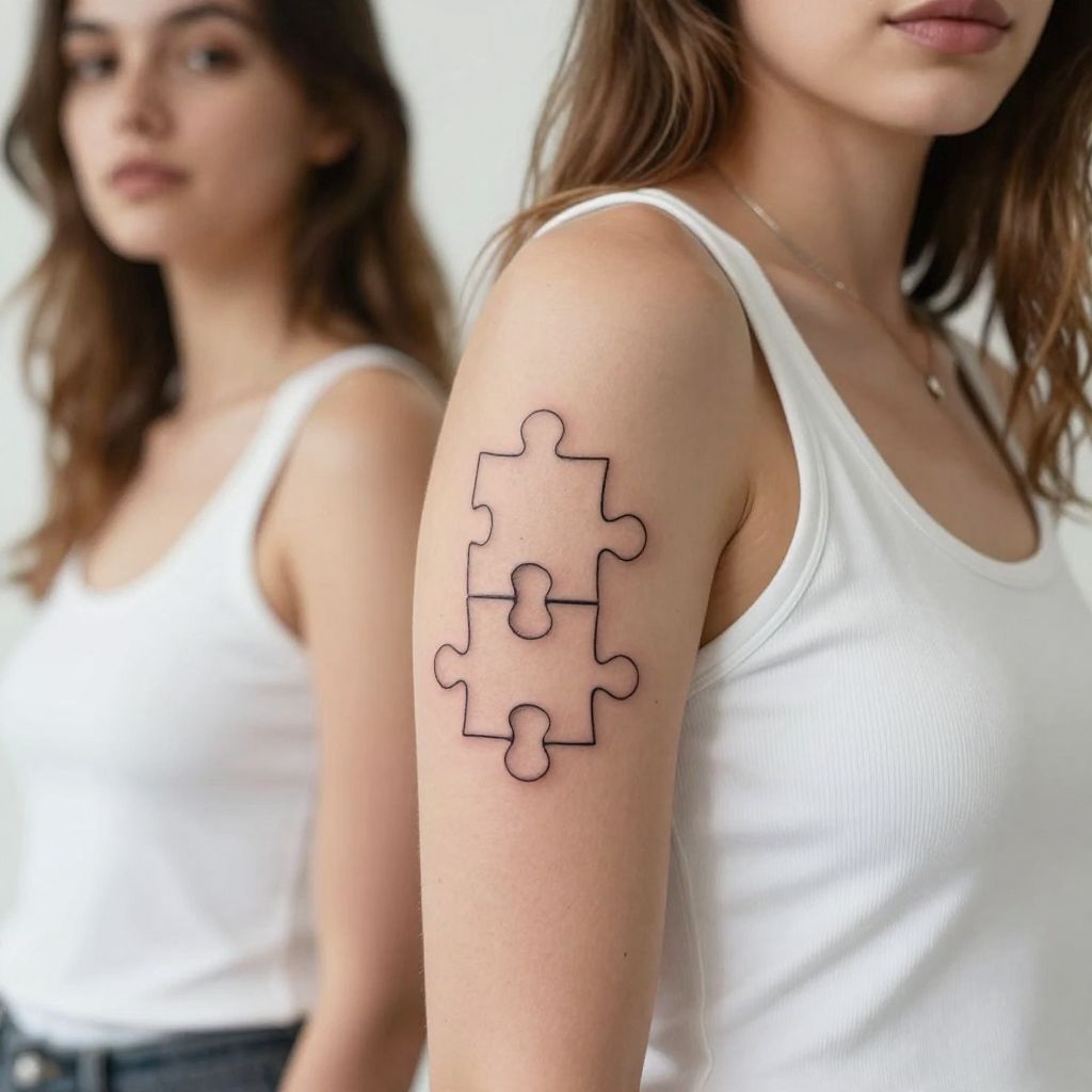 Interlocking Puzzle Pieces