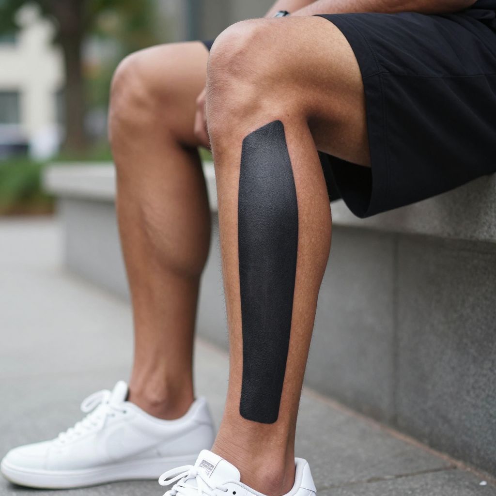 blackout tattoo ideas blackout calf panel with vertical shape