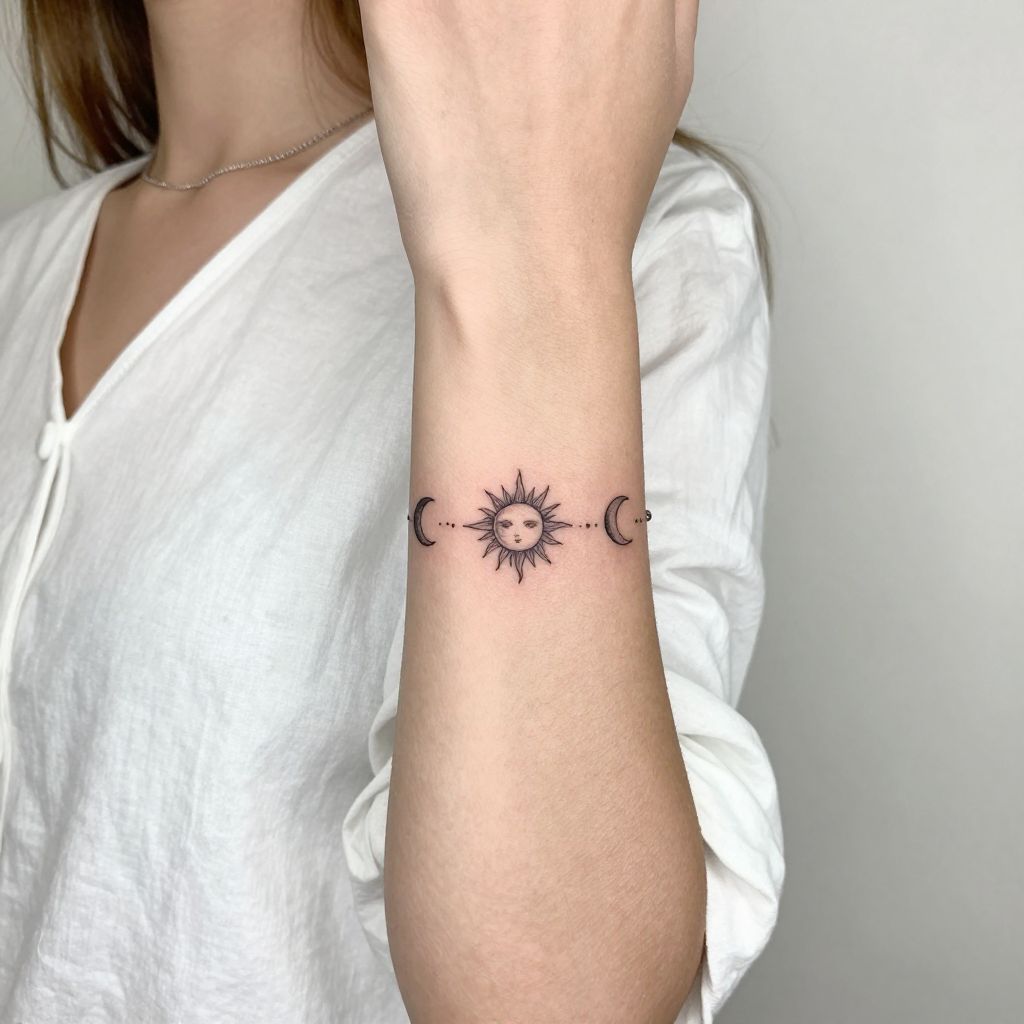 Sun and Moon Bracelet
