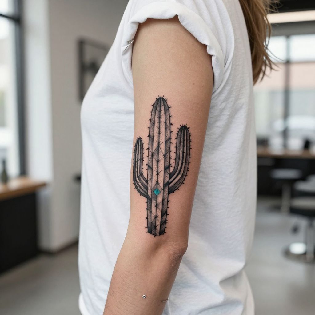 Geometric cactus design