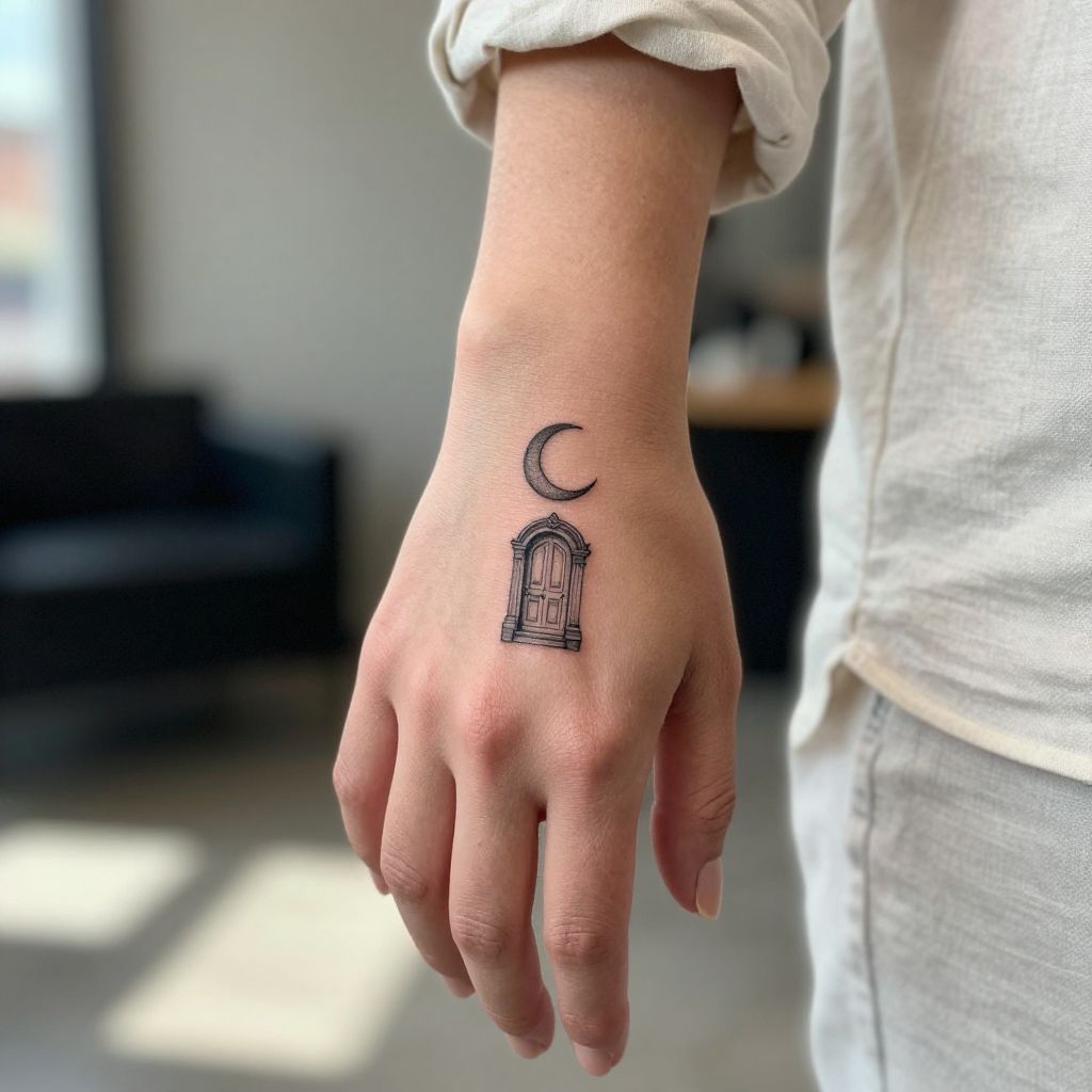 Coraline’s Tiny Door and Moon