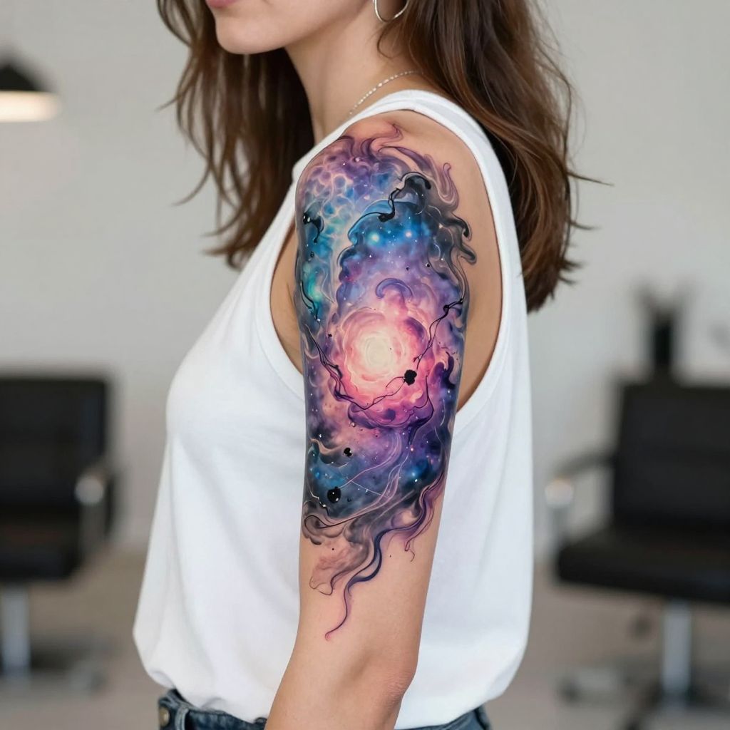 Abstract Cosmic Nebula