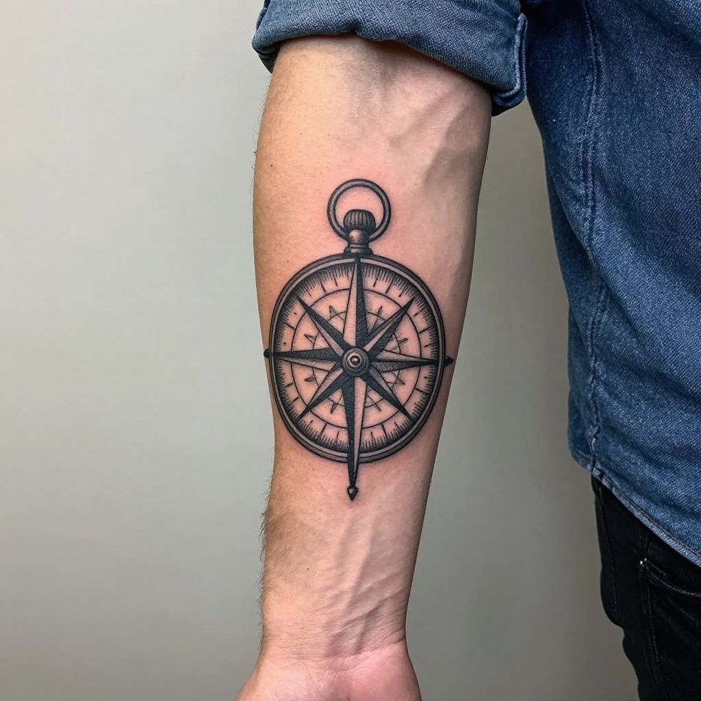 Vintage Compass Design