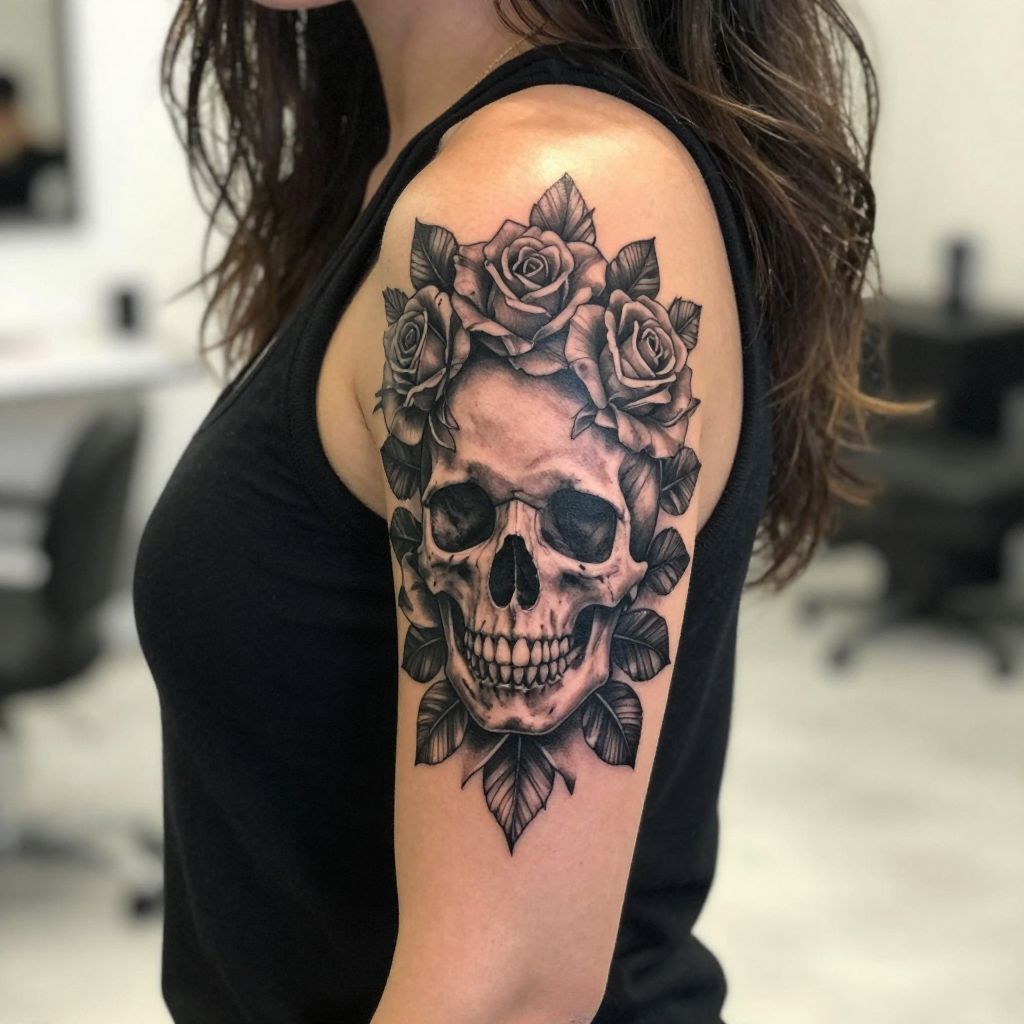 Death tattoo idea 1