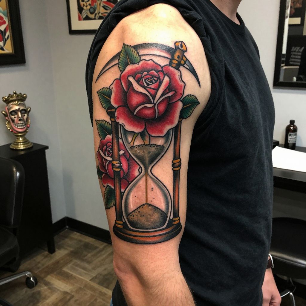 Death tattoo idea 10