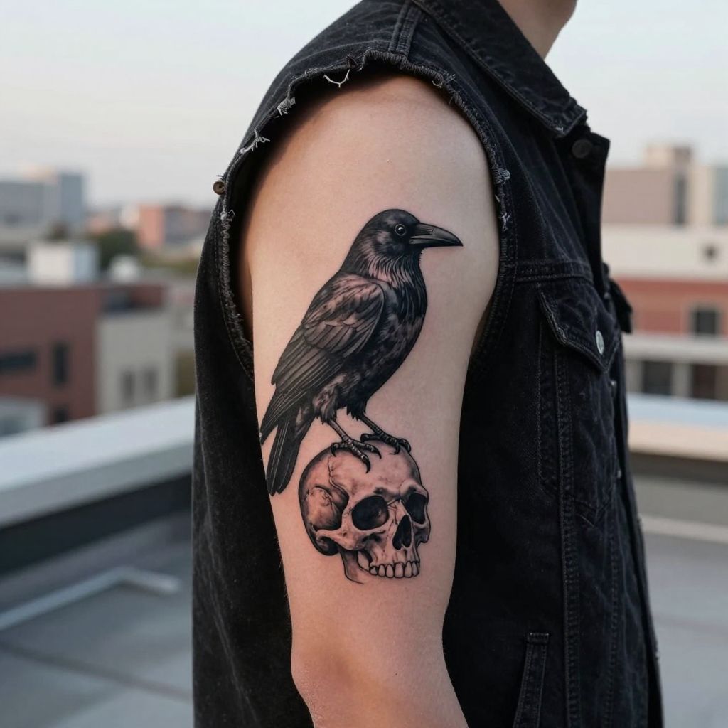 Death tattoo idea 12