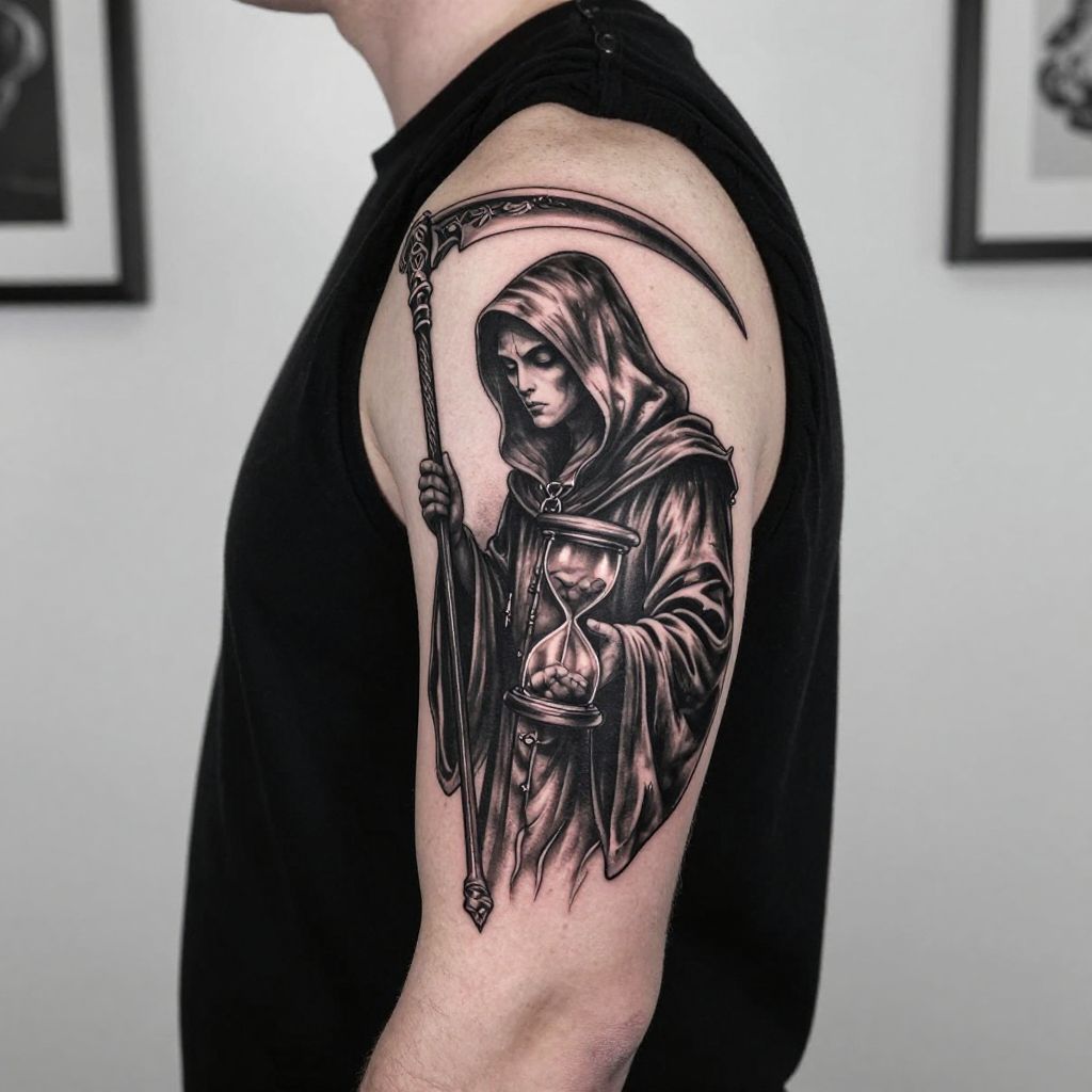 Death tattoo idea 13
