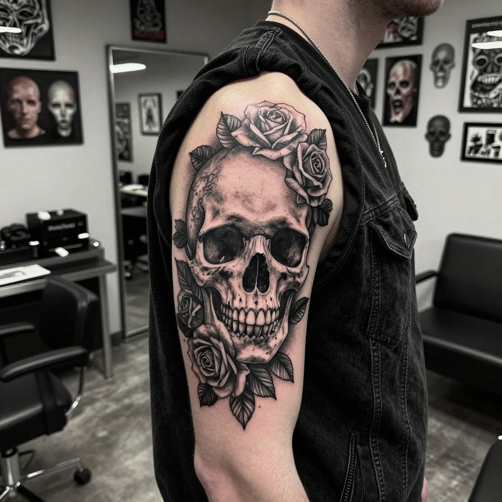 Death tattoo idea 9