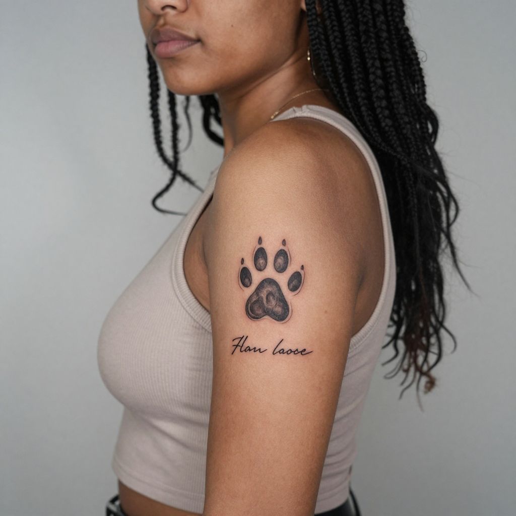dog memorial tattoo ideas 1