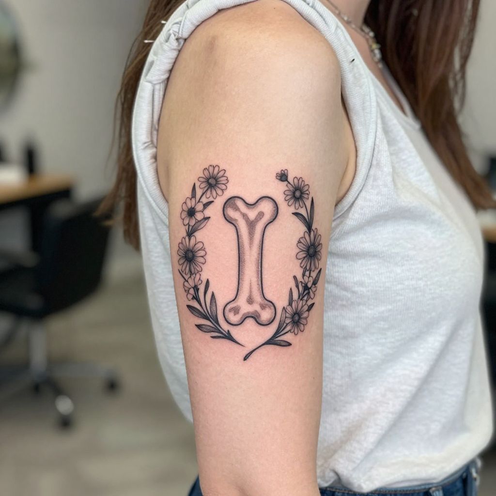dog memorial tattoo ideas 11
