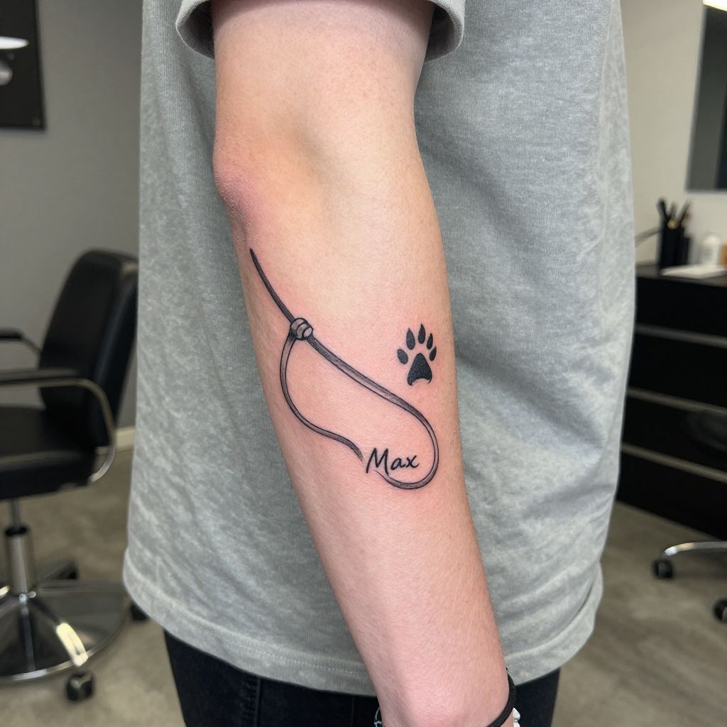 dog memorial tattoo ideas 13