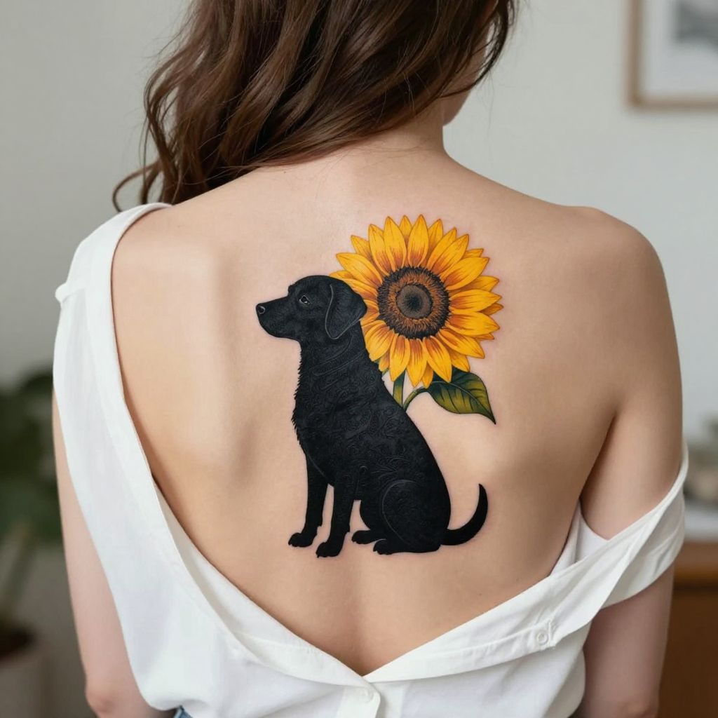 dog memorial tattoo ideas 5