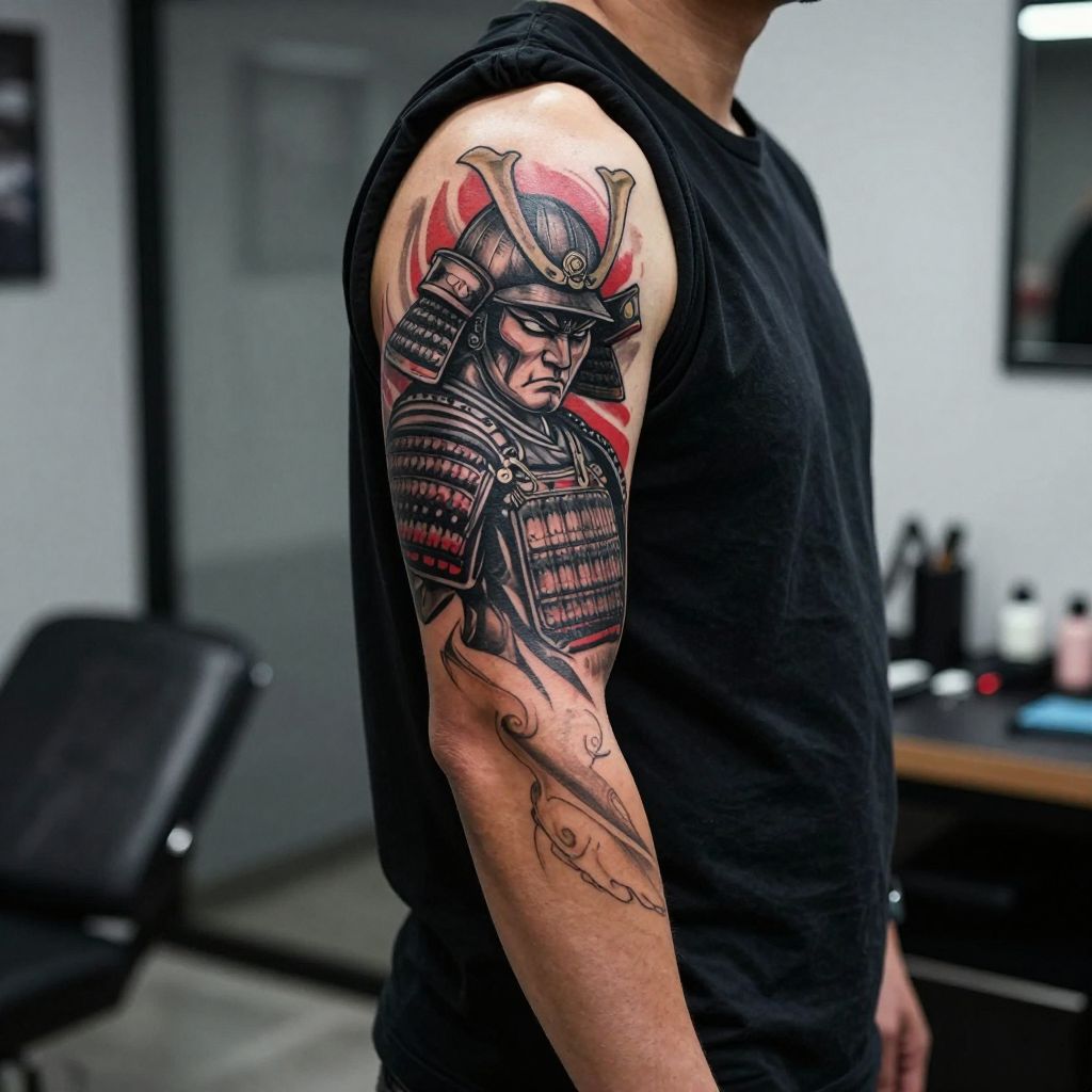 Samurai Warrior Tattoo