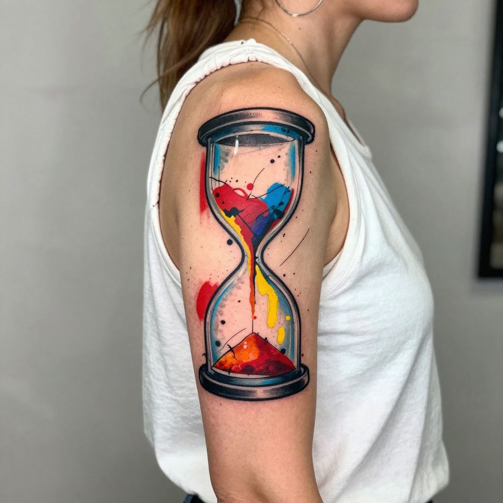 Abstract Hourglass