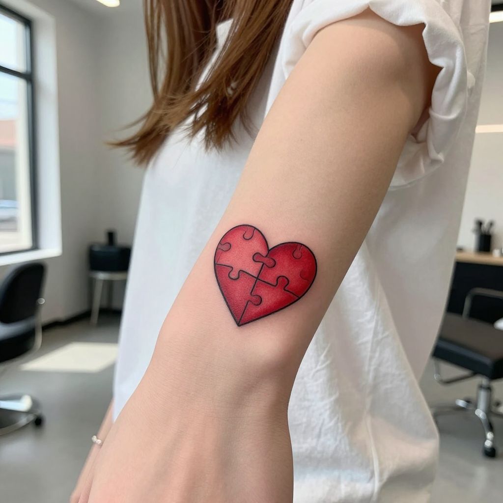 Tiny Puzzle Heart