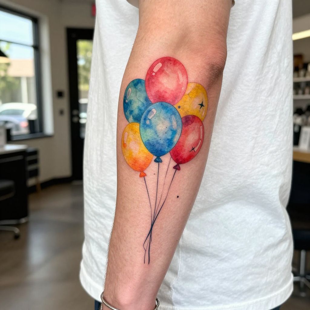 Balloon Floating Away