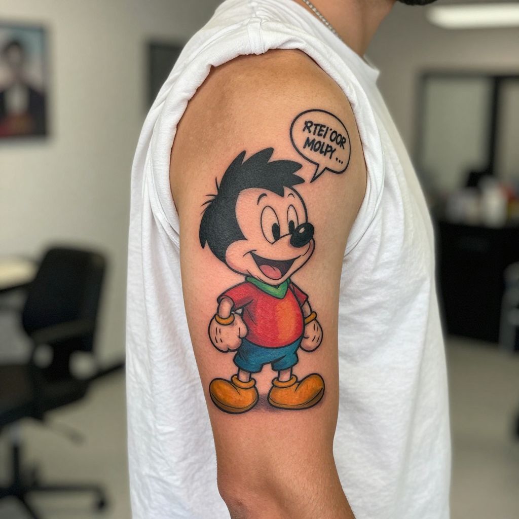 Cartoon Character Portrait