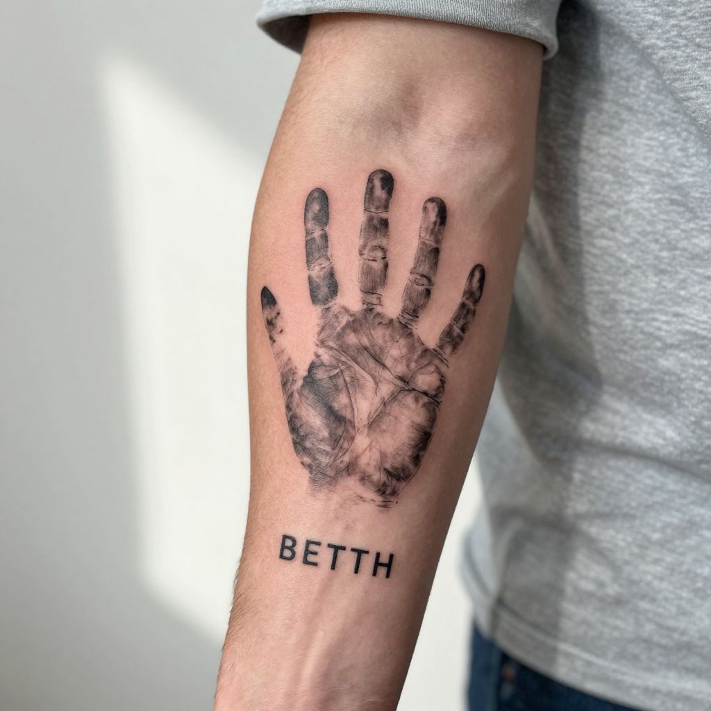 kid tattoo ideas for dads 2