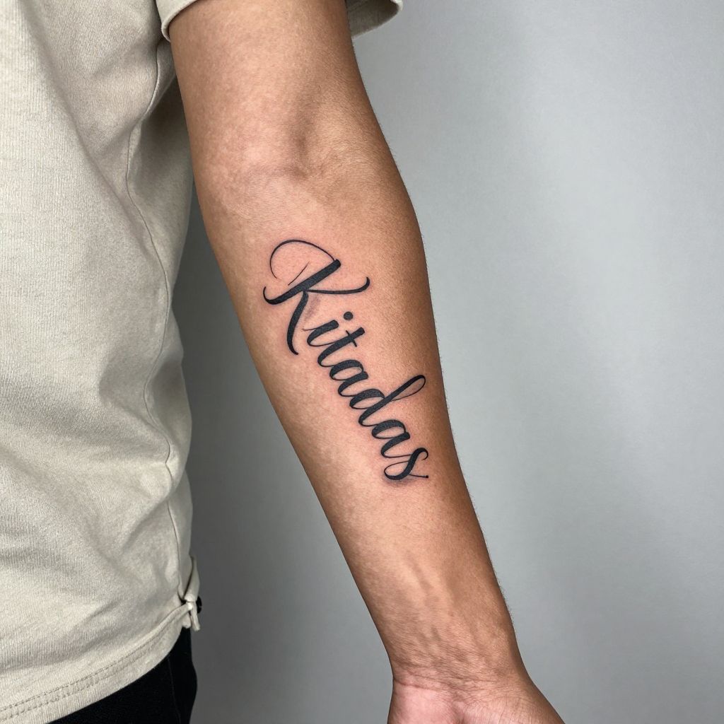 Classic Script With A Twist