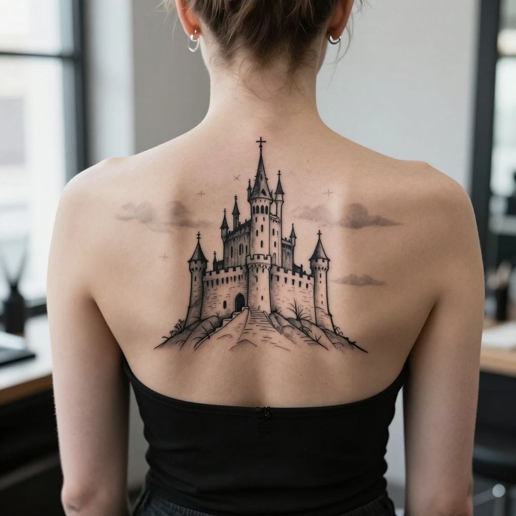 Hollow Bastion Castle Outline