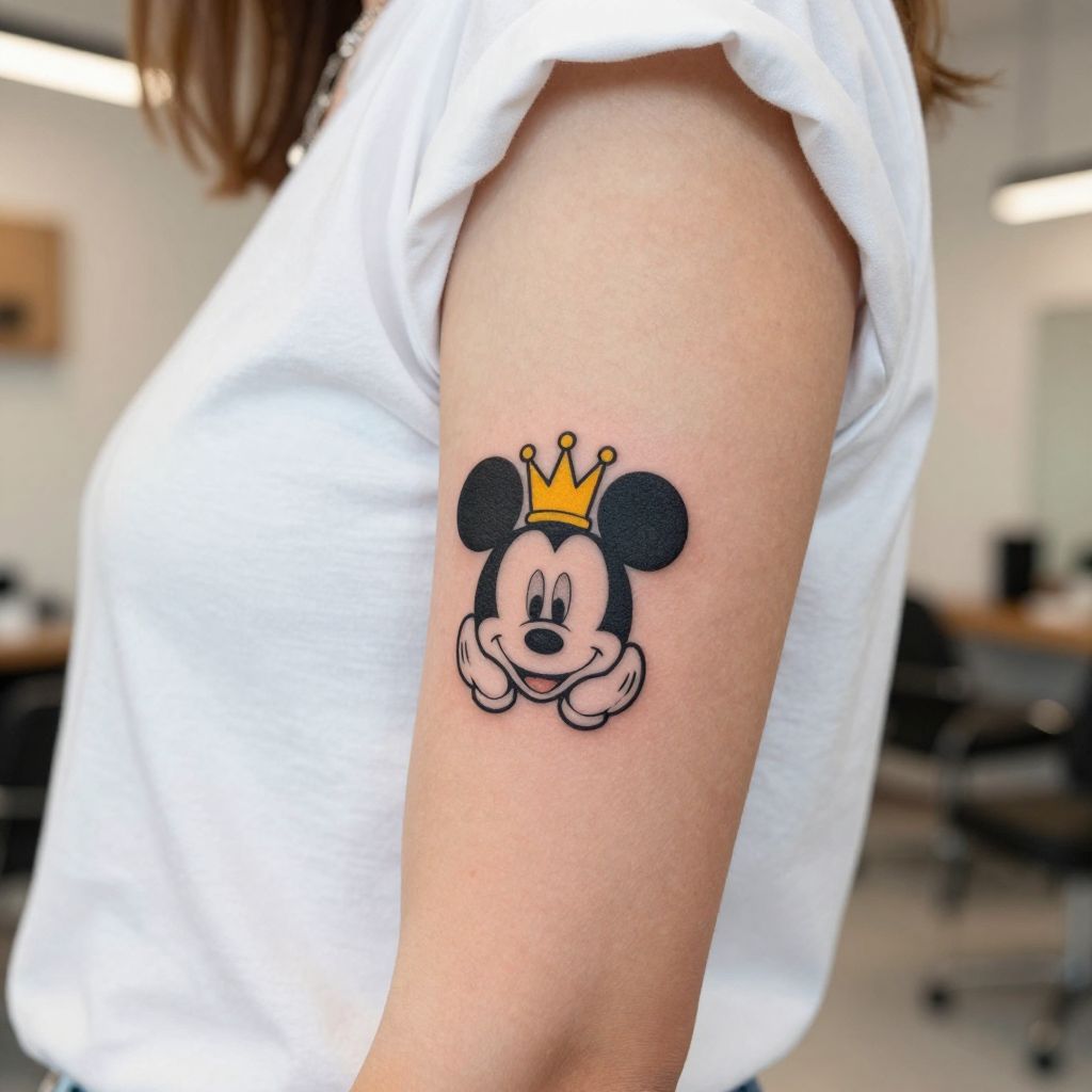 Mickey’s Crown and Gloves