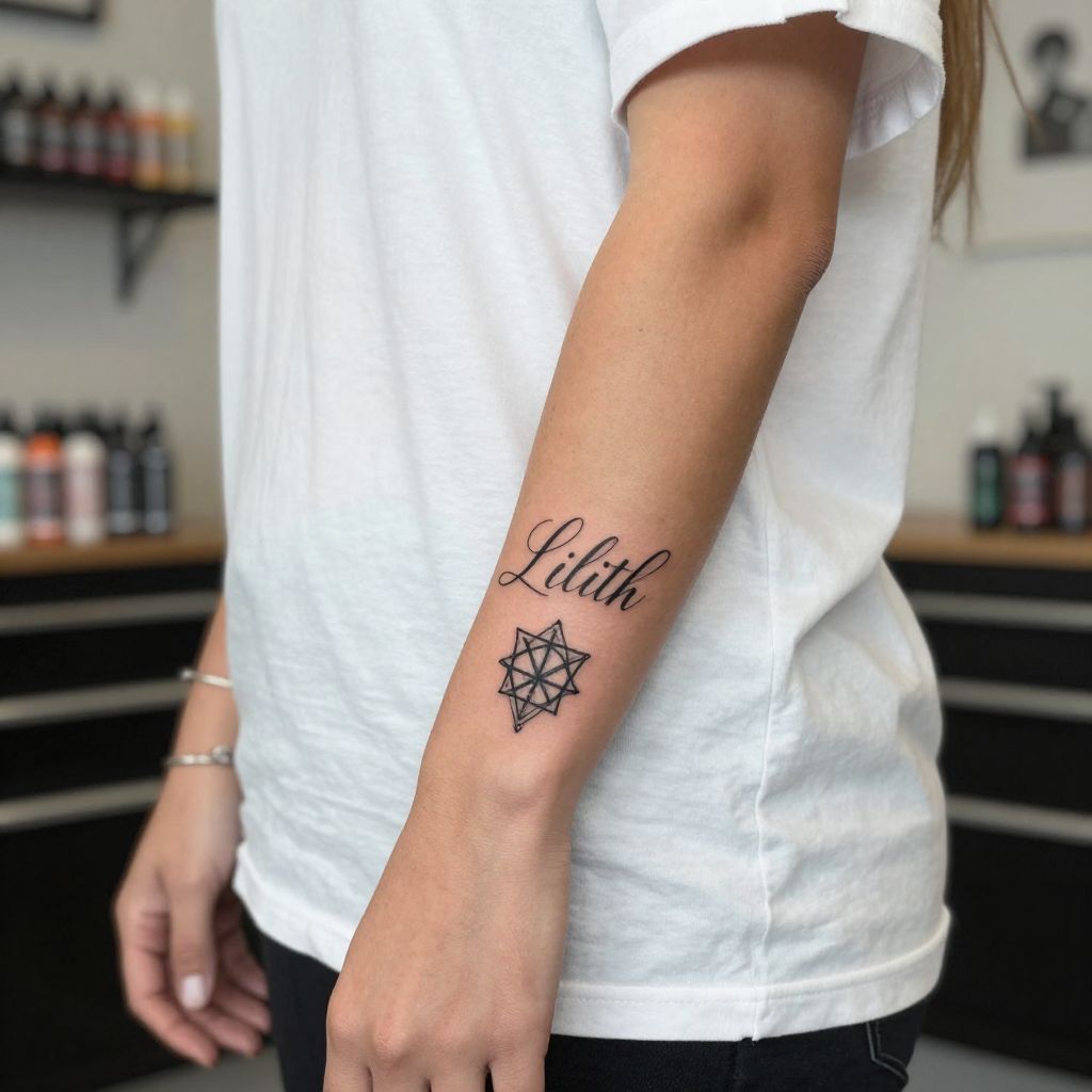 Lilith Script with Sigil
