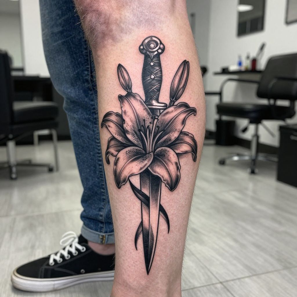 Lily And Dagger Contrast