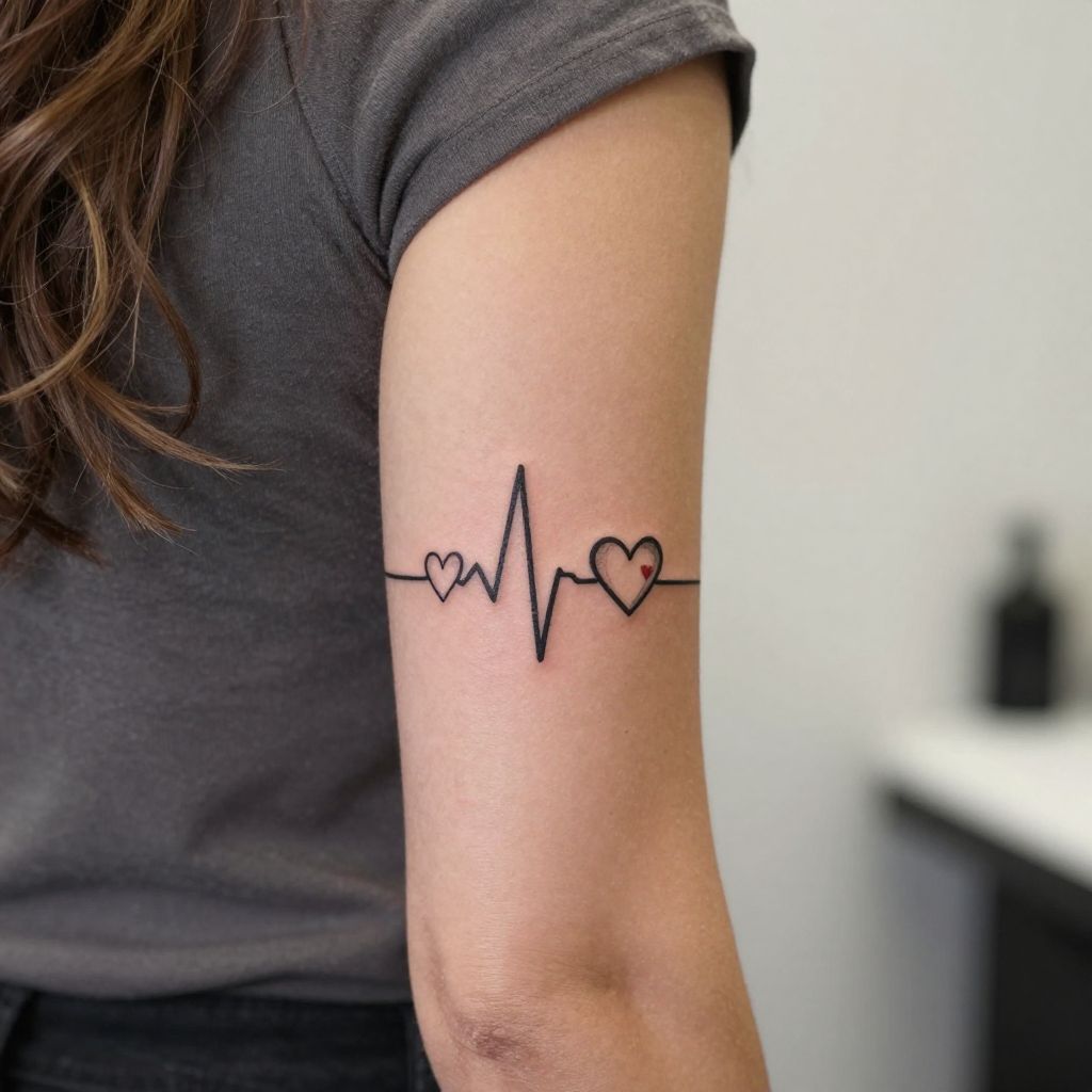 Mom and son tattoo idea 1