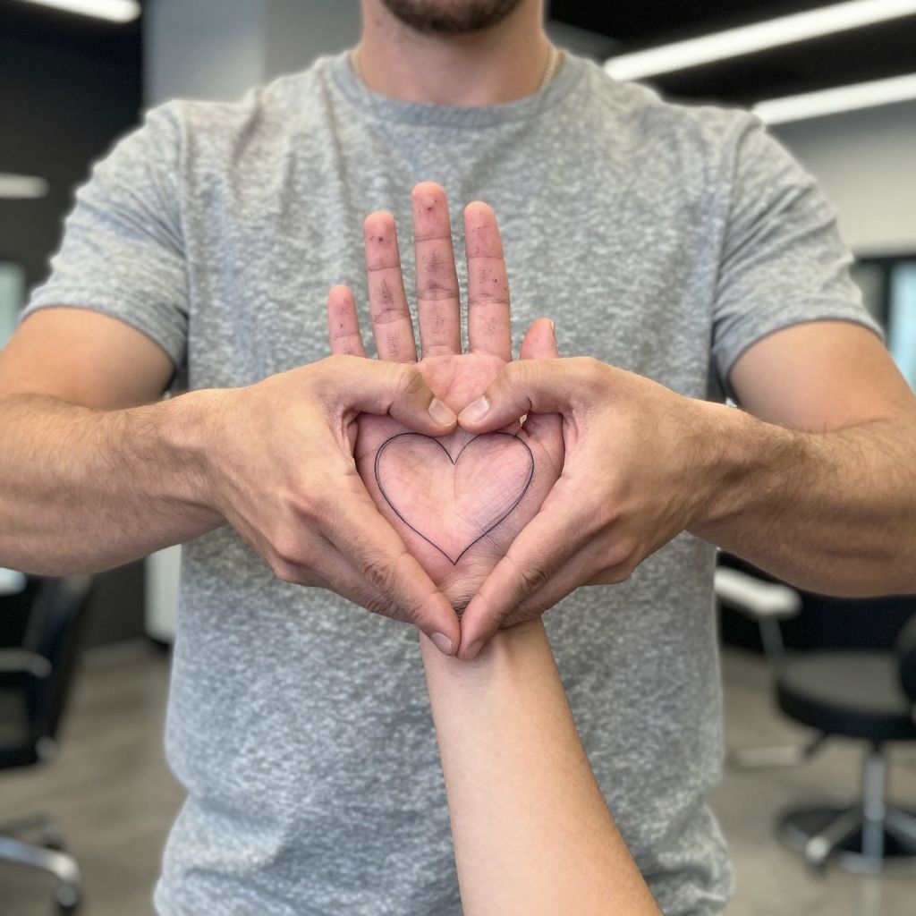 Mom and son tattoo idea 11