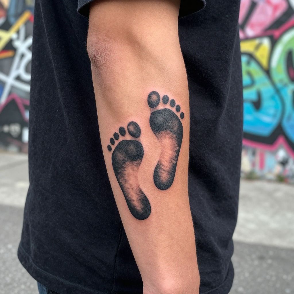 Mom and son tattoo idea 8