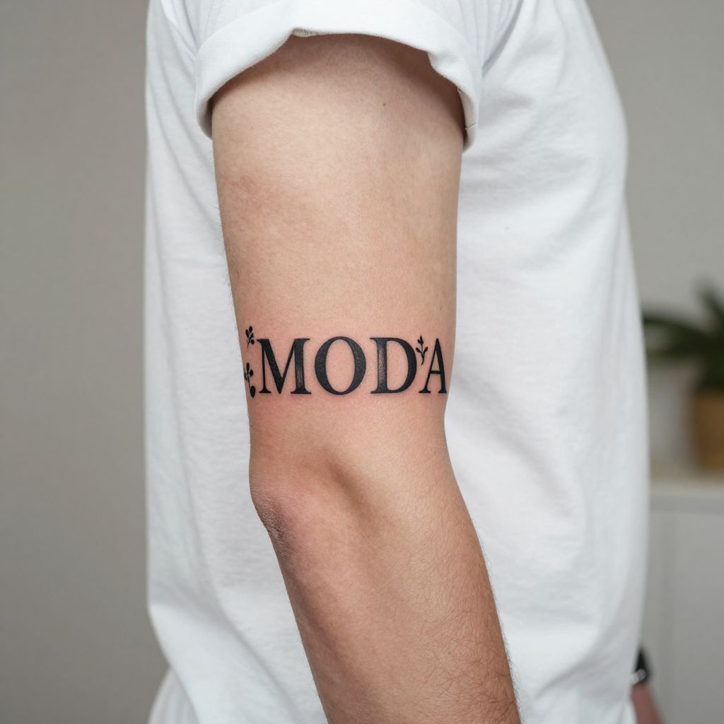 Roman Numerals of Birthdates tattoo