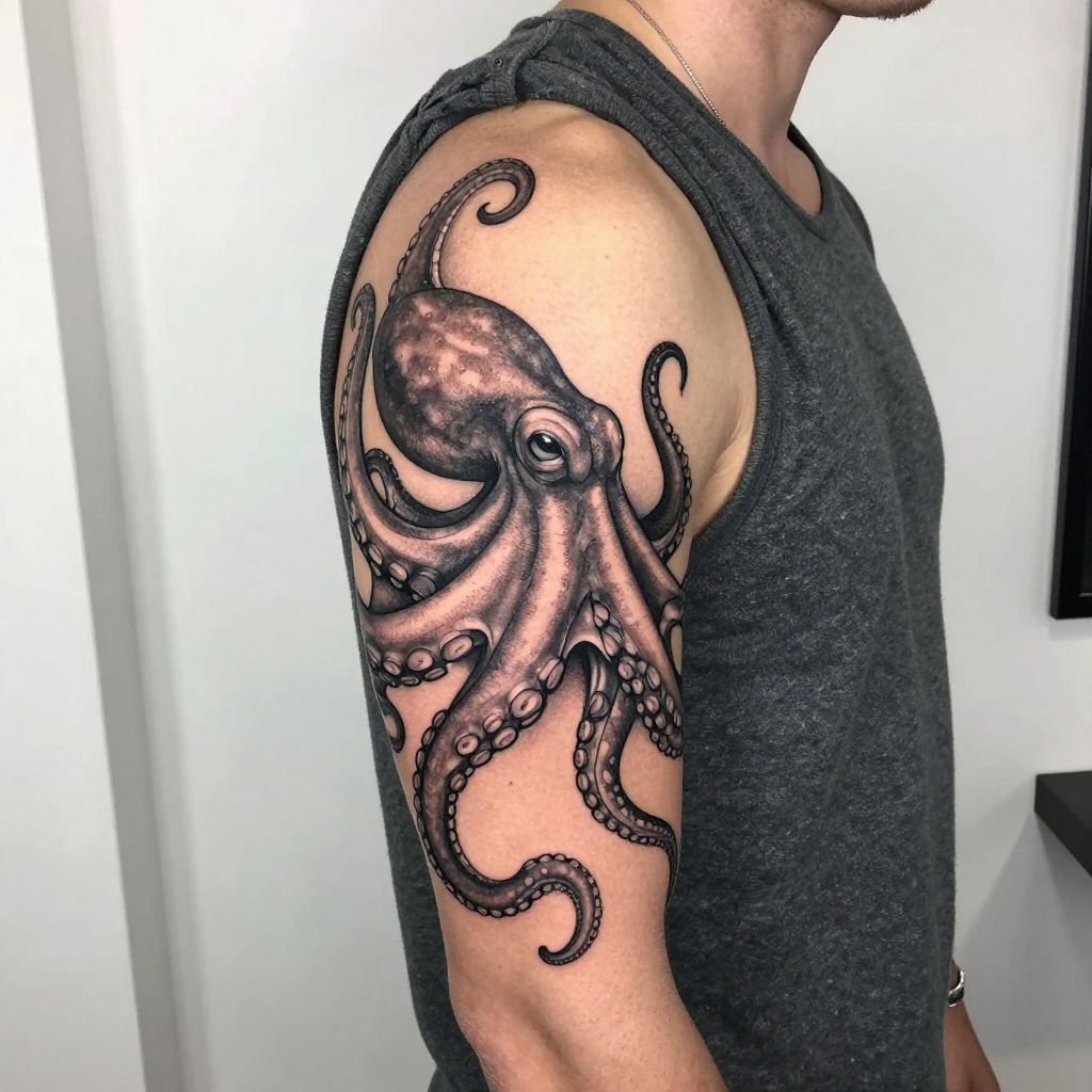 Octopus with Tentacles