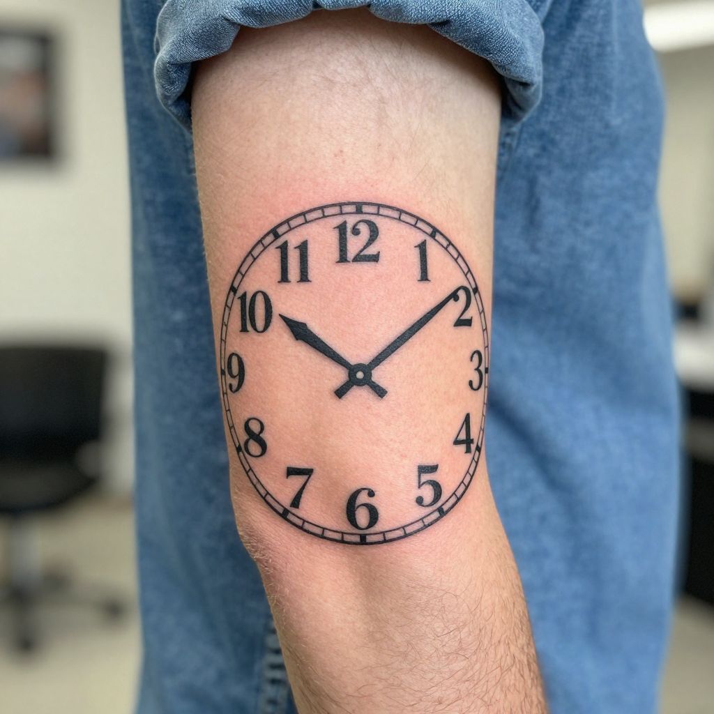 Clock Time Number