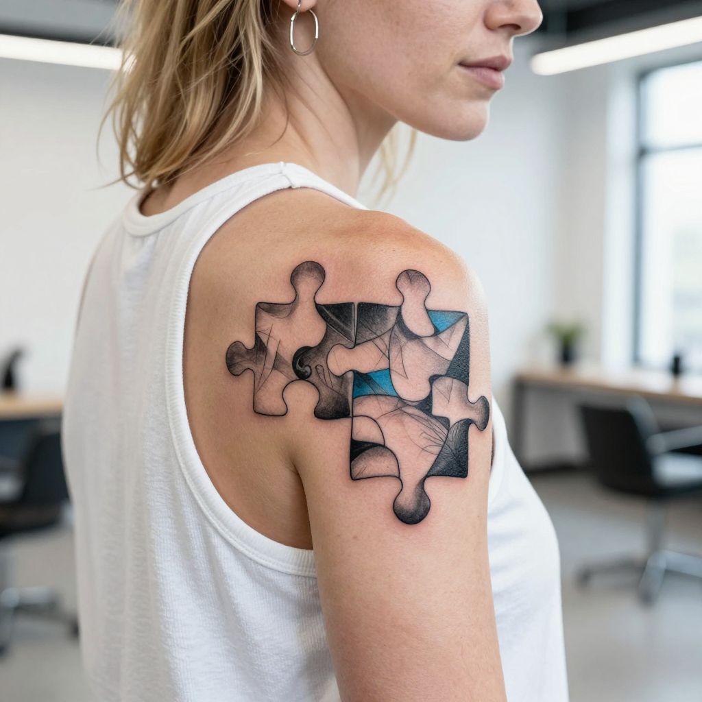Puzzle Piece Number