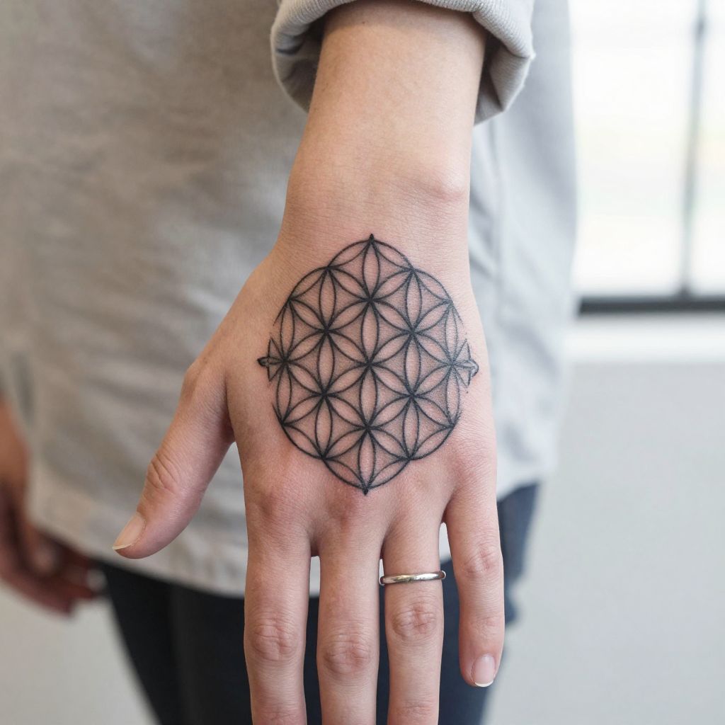 Geometric Flower of Life