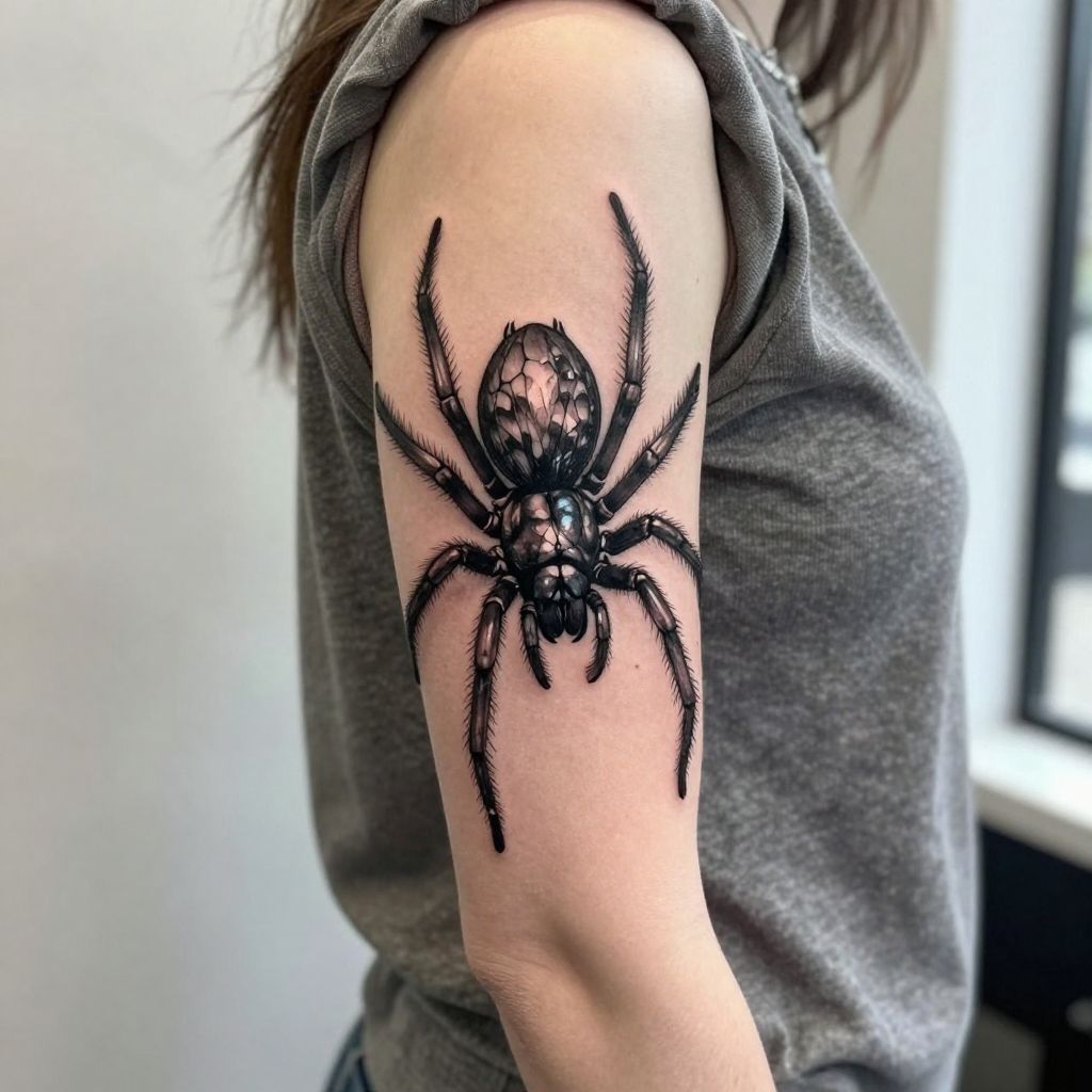 Skyrim tattoo ideas Frostbite Spider