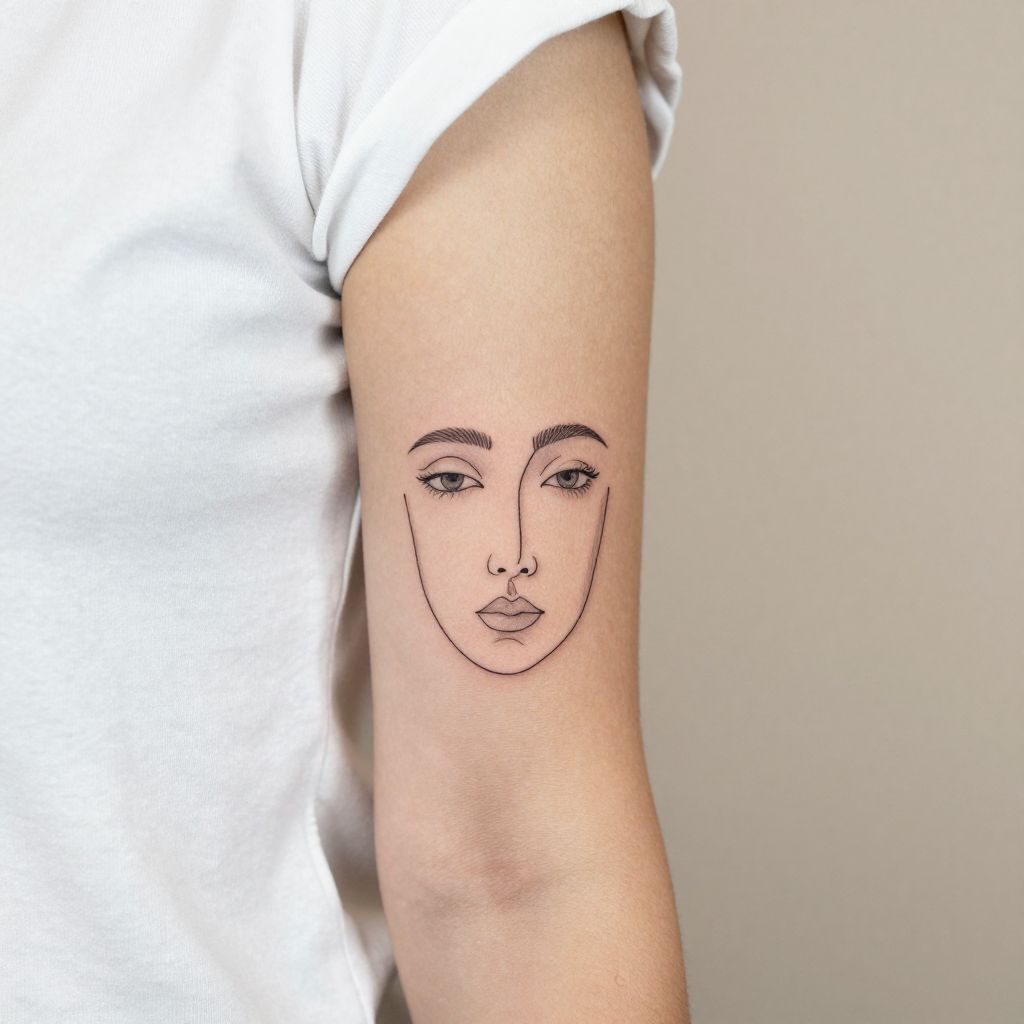 Small Abstract Faces