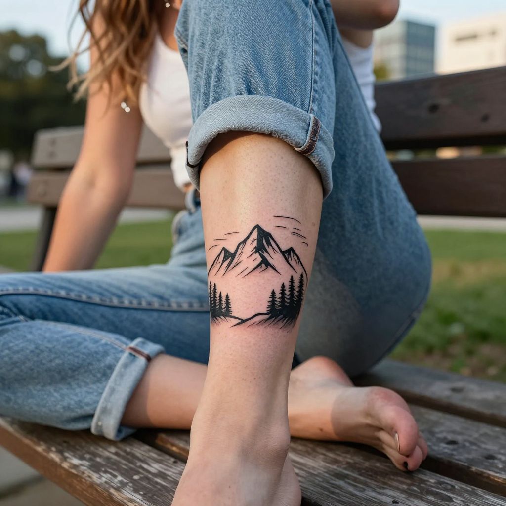 Mountain Silhouettes