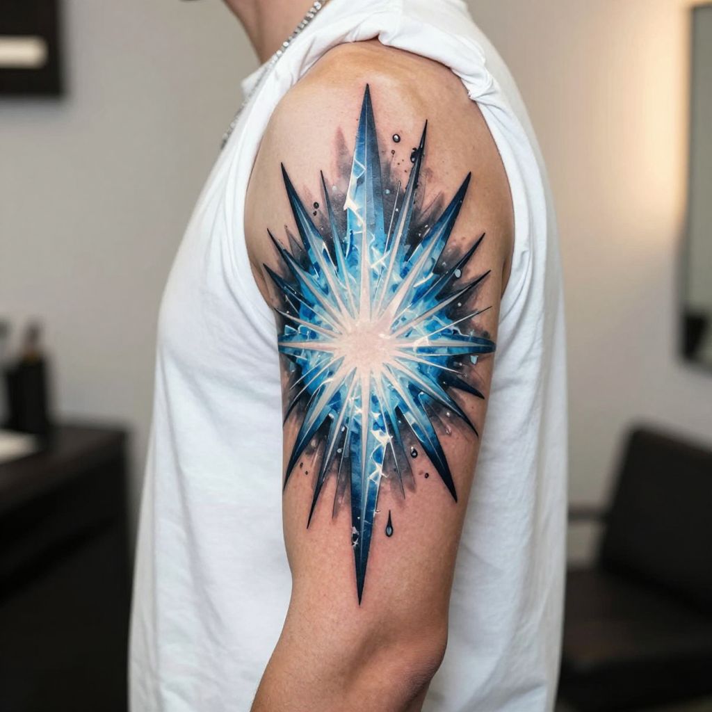 Solo leveling tattoo ideas - Ice King Energy Burst