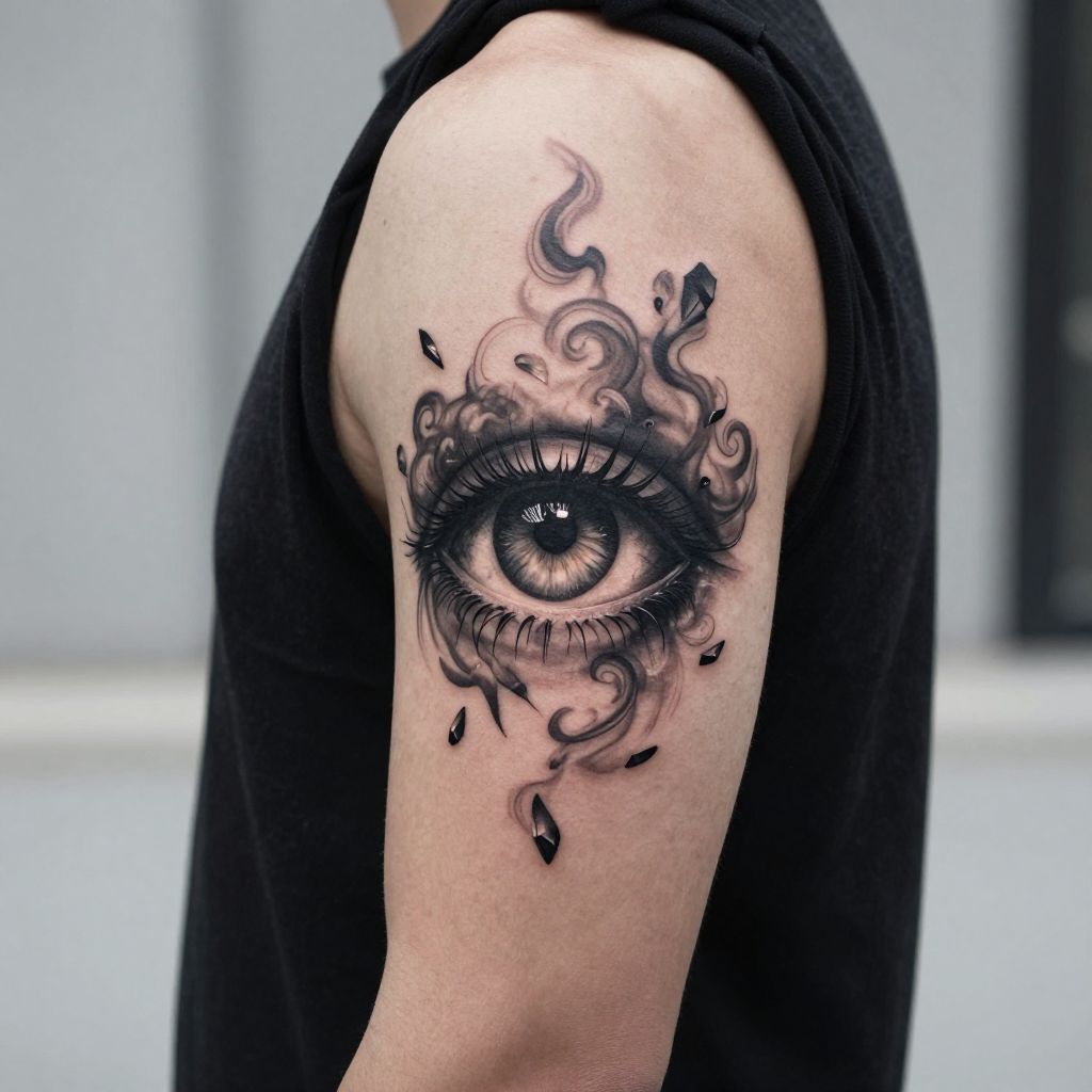 Solo leveling tattoo ideas - Shadow Portal Eye