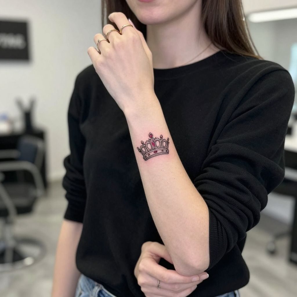 Small Crown With Gems