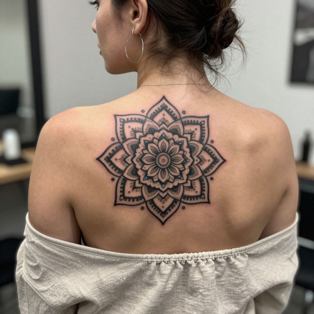 Ornamental Mandala Circle