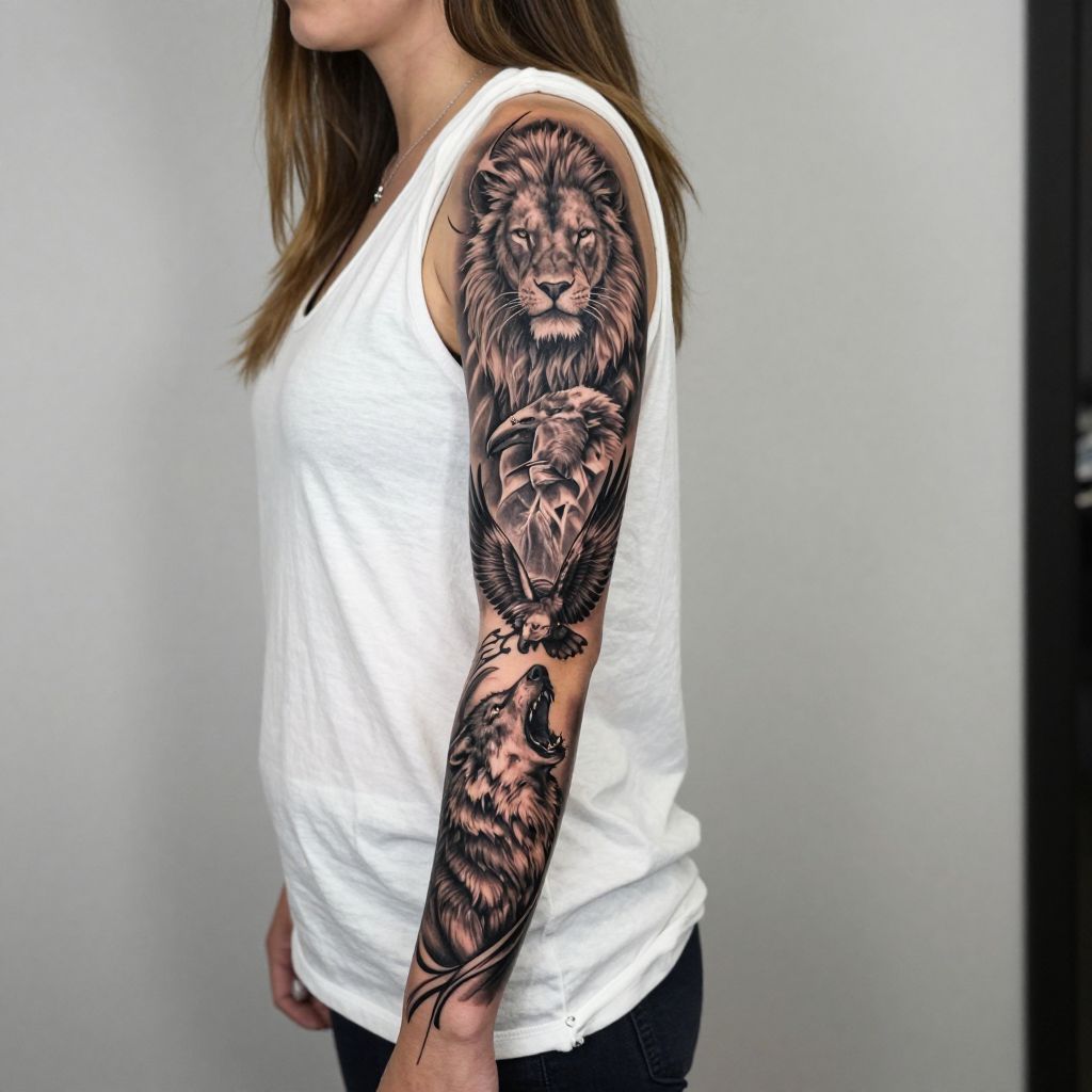 Animal Spirit Sleeve