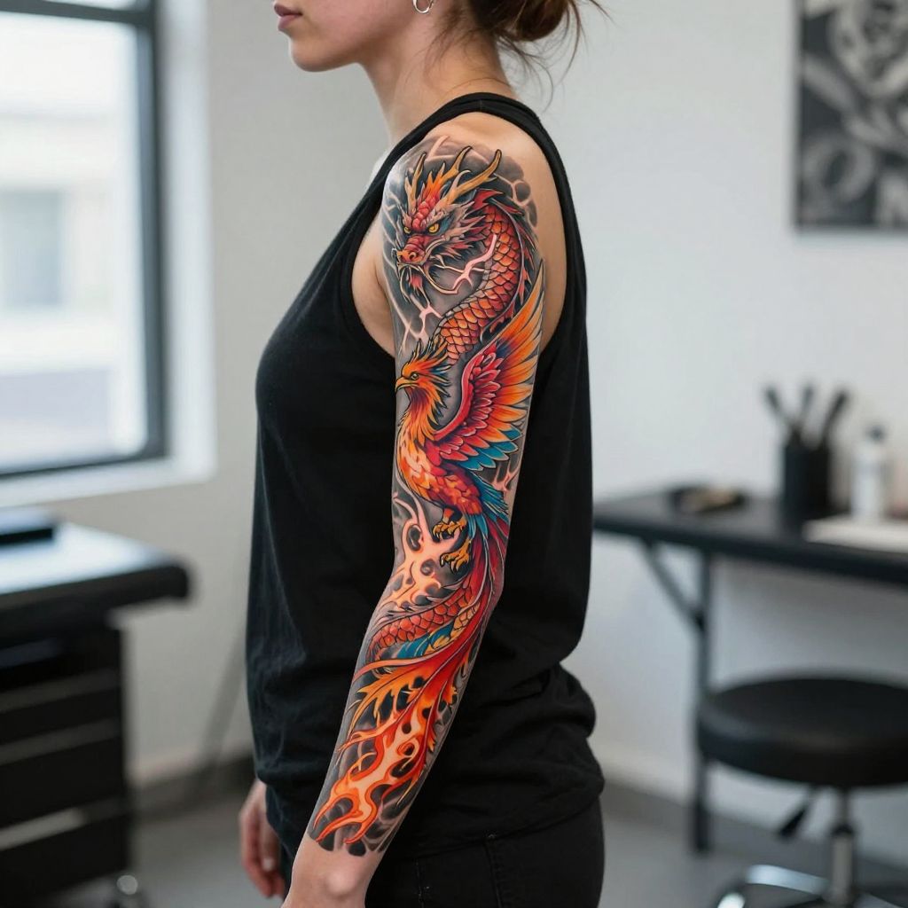 Mythical Creatures Sleeve