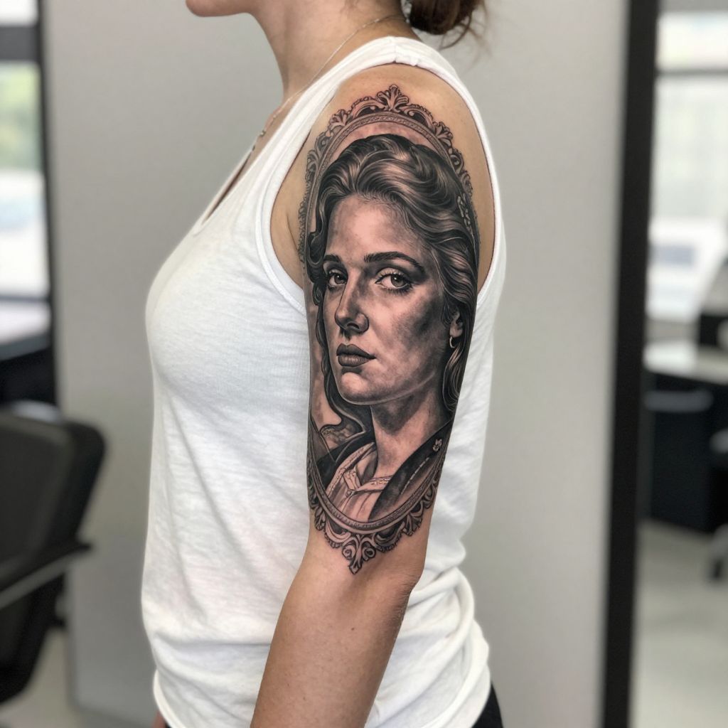 Vintage Portrait Sleeve