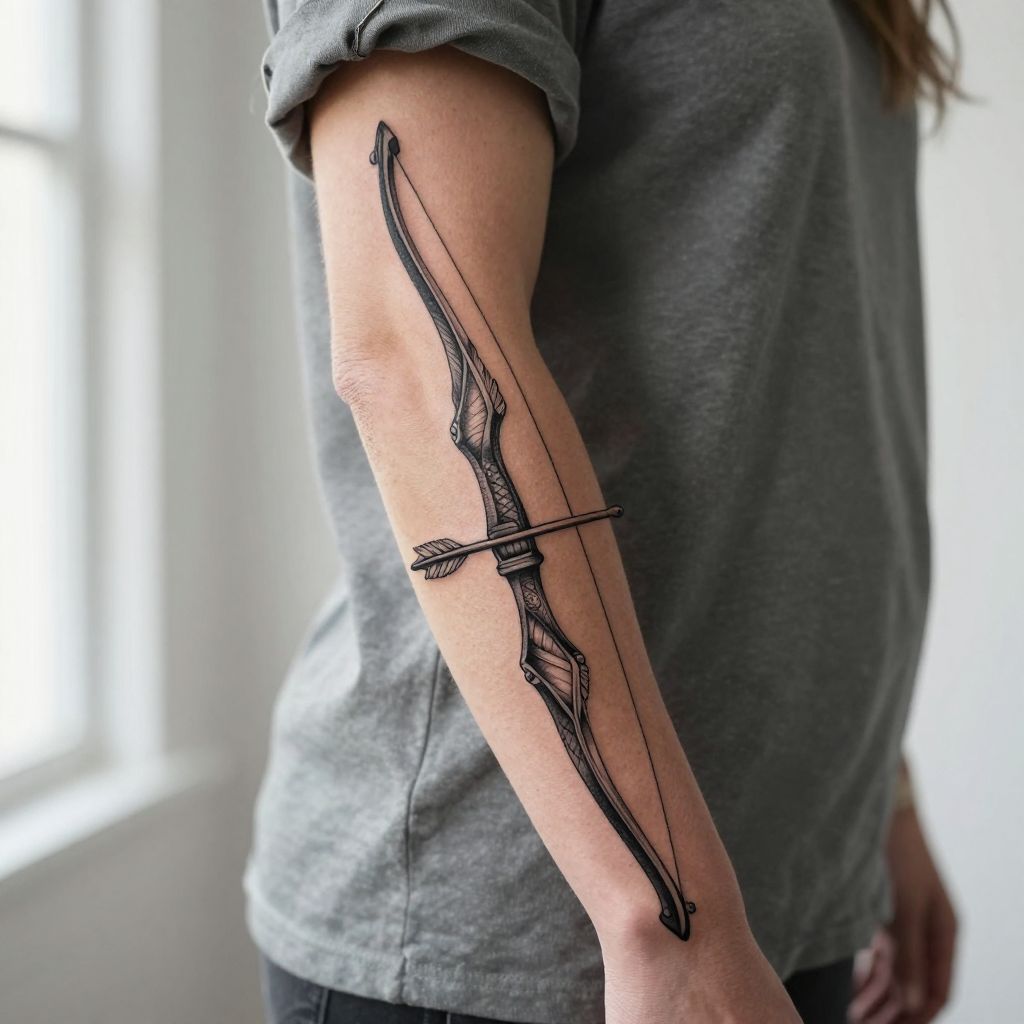 Hunter's Bow with Arrow